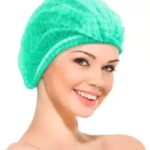 green-100-pcs-disposable-nonwoven-bouffant-caps-i-shower-cap-i-original-imaghbyf4u5gzfzk.webp